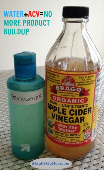 Using Apple Cider Vinegar To Rid Hair Of Product Buildup - EasyPeasyMom