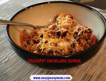 Crockpot Enchilada Quinoa 2