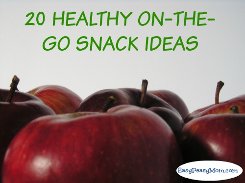20 Healthy On-The-Go Snack Ideas
