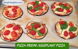 Pizza Friday Eggplant Pizza
